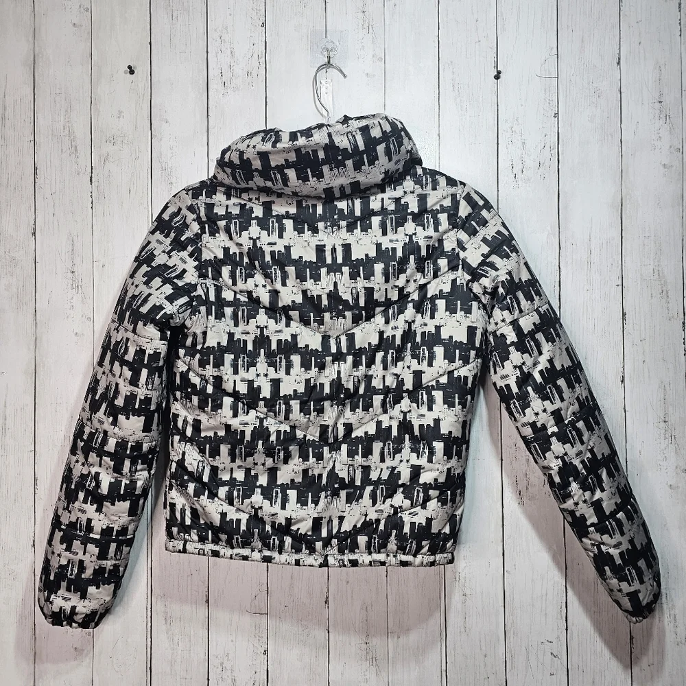 Vans Women's Grey & Black Limestone Winter Puffer Jacket Size Small Pockets. - Picture 6 of 7